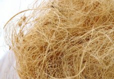 Kokosové vlákno přírodní – dekorační materiál  100g