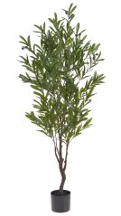 Umělý olivovník v květináči, květináč Ø15cm, rostlina 150cmH