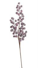 Dekorace plastová mini jablíčka na větvi, jablíčka  Ø 1-2cm, zápich dl. 68cm