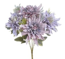 Kytice umělých dalií, dl. 43cm