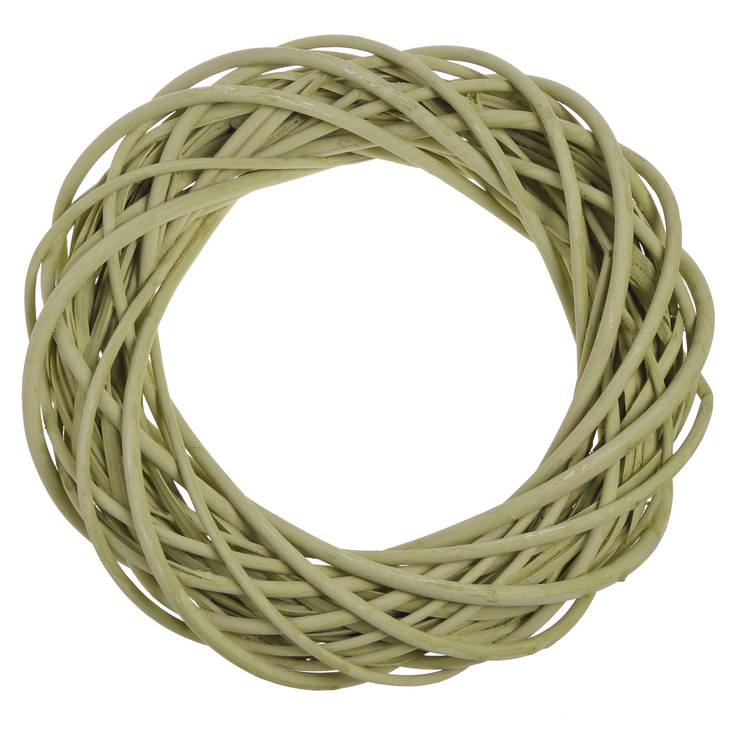 Věnec z barveného proutí Ø 35 cm _GR