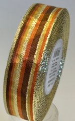 Plátnová stuha s monofilem, metaloplastem a drátek 2,5cm/25m