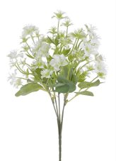 Keřík kvetoucí zeleně 34 cm - 5 výhonů