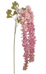 Umělá kvetoucí převislá větvička vistárie dl. 138cm