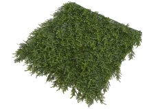 Umělý koberec z chvojových větviček - možnost nastavení dalšího dílu 50cm x 50cm x 8cmH