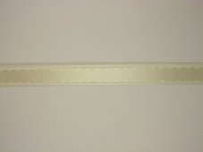 Atlasová jednobarevná stuha se vzorem 1,3cm/20m