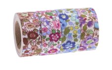 Samolepící stuha s potiskem  2,5cm/dl. 3m - 4ks