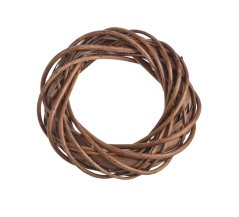 Proutěný věnec z různých druhů proutí Ø 20cm/tl.5cm