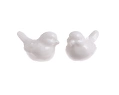 Keramický sedící ptáček 4 cm