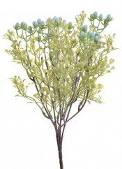 Umělá rostlina s plody, 34 cm, 7 větviček, barva 03