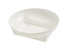 Plastová miska oasis miska Ø 15,5 x H4,5 cm - bílá