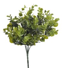 Umělý eukalyptus – dekorativní zelená kytice 30 cm_03