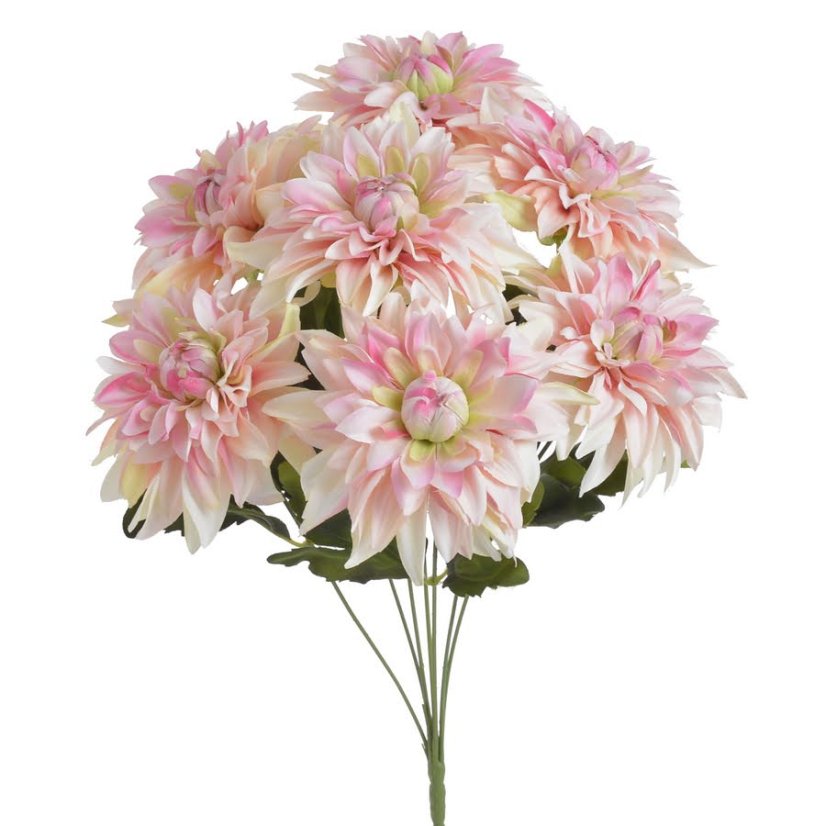 Kytice dahlie 44 cm - 7 květů