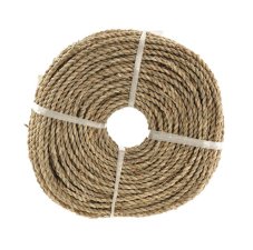 Kroucený provázek z mořské trávy Ø 4/5 mm - 500 g
