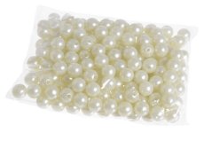 Dekorace plastové perličky Ø 10mm/100g