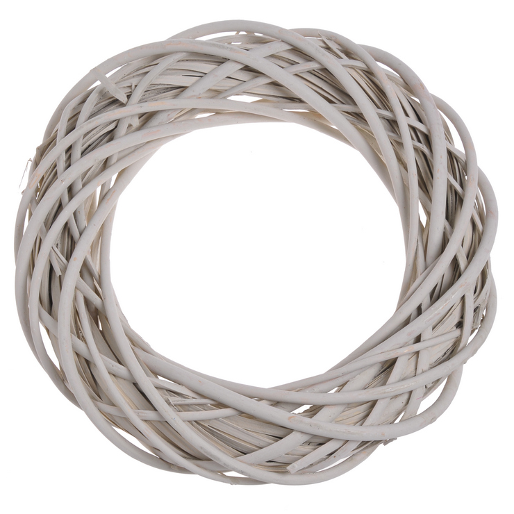 Věnec z barveného proutí Ø 35 cm _BE