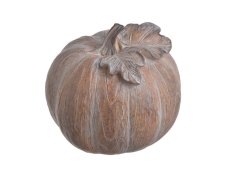 Podzimní dekorace keramická dýně 14cmL x 14cmW x 13cmH