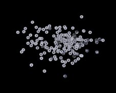 Dekorace flitry s dírkou  Ø 0,4cm - 33g