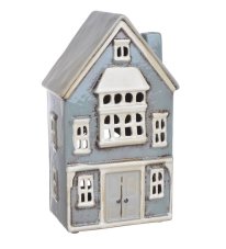 Keramický domek - svícen na light svíčku 24,3cm