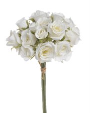 Svazek 7 kusů růží po 4 květech, hlavička Ø 6cm, dl. celkem 32cm