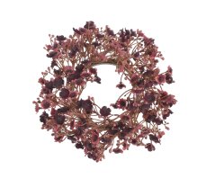 Dekorační věnec z větviček kvetoucí gypsophily Ø 20 cm
