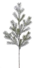 Umělá posněžená smrková větvička - zápich dl. 78cm
