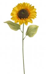 Umělá kvetoucí slunečnice Ø17cm/ dl.64cm