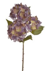 Umělá hortenzie 3 květy, Ø 12cm, dl. 54cm