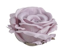 Velká hlavička polorozvité umělé růže Ø 11cm - 6ks
