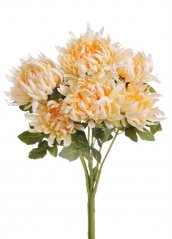 Kytice umělých chryzantém, květ Ø16cm/ kytice dl.57cm