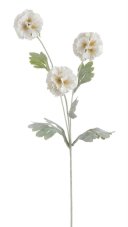 Umělá kvetoucí rostlina, květ Ø 7cm, zápich dl. 70cm