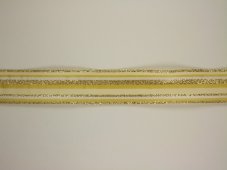Plátnová stuha s monofilem, metaloplastem a drátek 2,5cm/25m