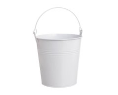 Plechové vědro na aranžování 15cm∅ x 15cmH