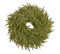 Umělý věnec z větviček chvojí Ø 43cm