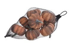 Dekorační dýně z polystyrenu 9 ks, Ø 6cm - různé barvy