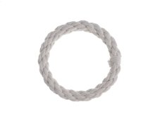 Dekorace věnec pletený z provázků 20cm∅x2,5cmW