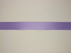 Atlasová jednobarevná oboulícní  stuha se vzorem 1,8cm/20m