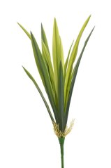 Umělé listy orchideje cymbidium s kořínky dl. 44cm