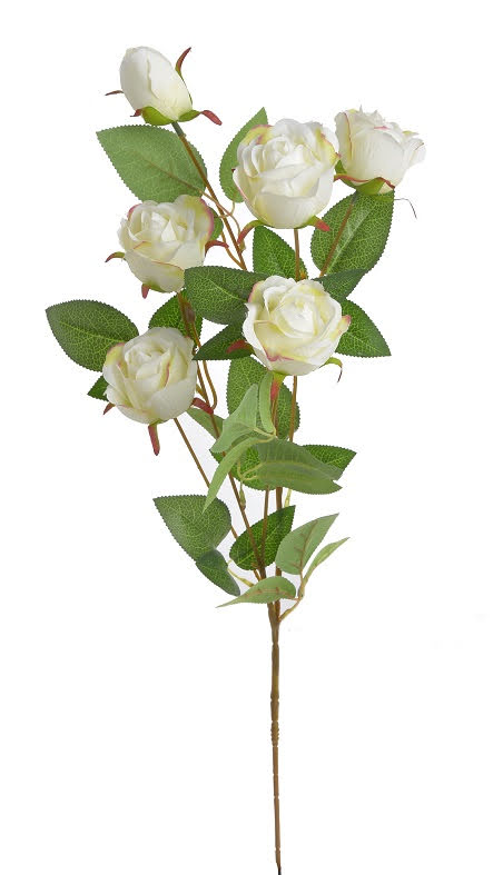 Kytice umělých růží, květ Ø 5cm/celkem dl. 79cm