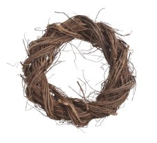 Proutěný věnec ze dvou druhů proutí  Ø 25cm