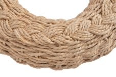 Pletený věnec z přírodního materiálu Ø 35 cm