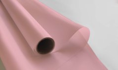 Voděodolná jednobarevná folie Matte film (50cmx9m 60 micron) light pink