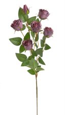Kytice umělých růží, květ Ø 5cm/celkem dl. 79cm