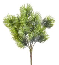 Větvička umělého chvojí - 7 výhonů dl. 35 cm