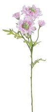 Umělá květina hlaváč kavkazský květ 7cm, dl. 60cm