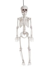 Závěsná dekorace kostra Halloween 62 cm