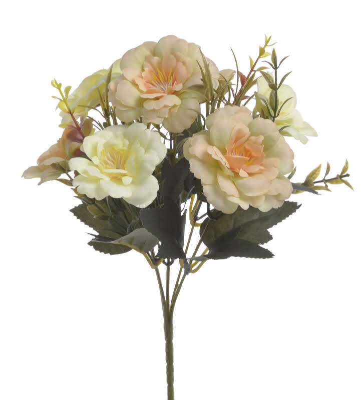 Kytice umělých mini dalií dl. 30cm