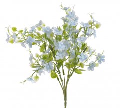 Umělá  kytice drobných květů, kvítek Ø 3 cm, dl. 30 cm