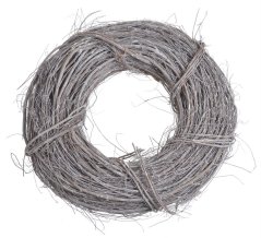 Proutěný věnec ze dvou druhů proutí Ø 45cm