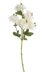 Umělá kvetoucí větvička šípkové růže dl. 64cm